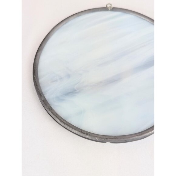 Vintage Slag Glass Windmill Sun Catcher Window Hanging Rustic Country Farmhouse - Picture 5 of 8